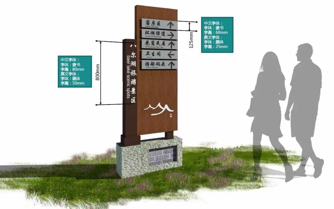 標(biāo)識牌、景物介紹牌規(guī)劃設(shè)計